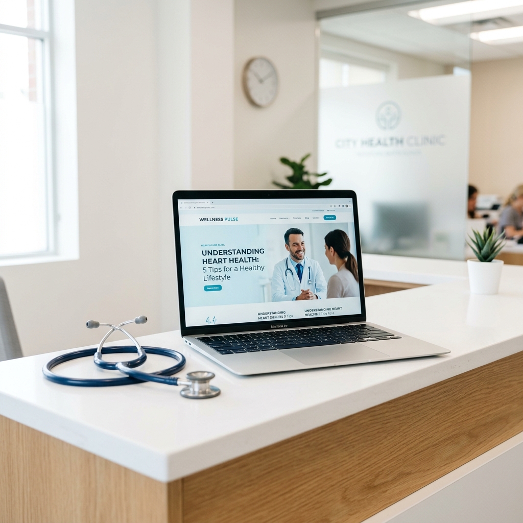 Hospital and clinic website design